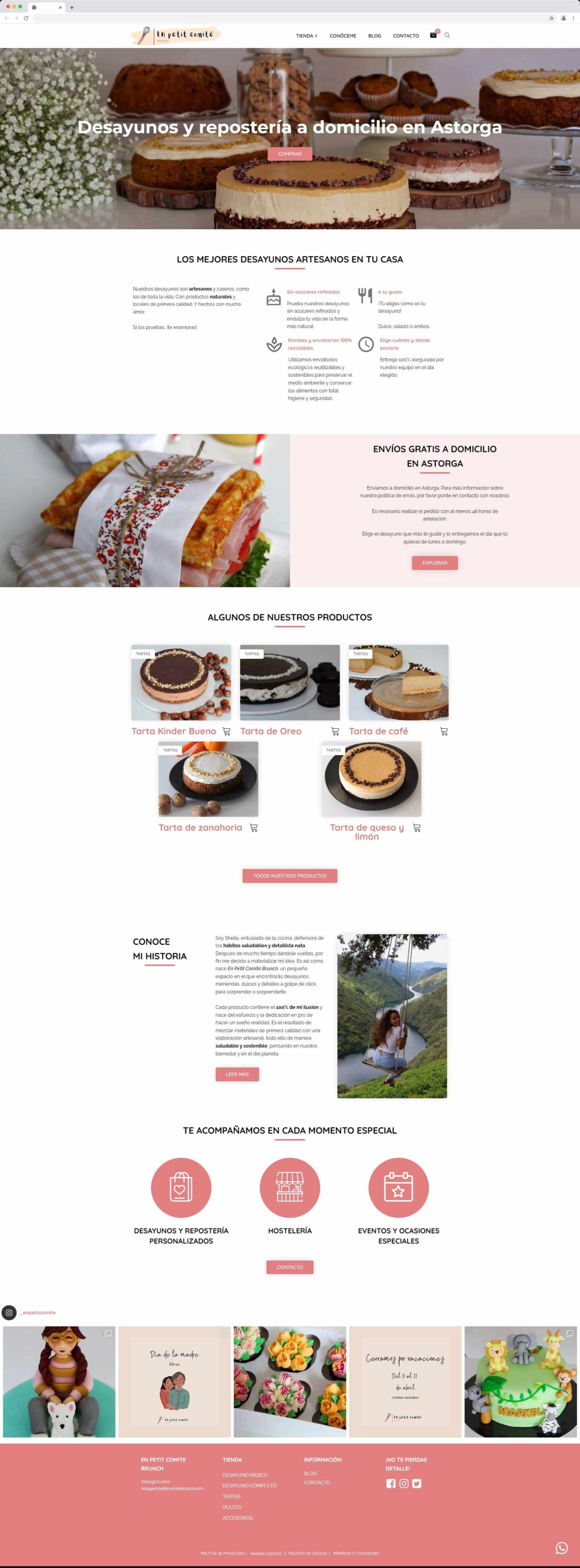 En Petit Comité - Homepage