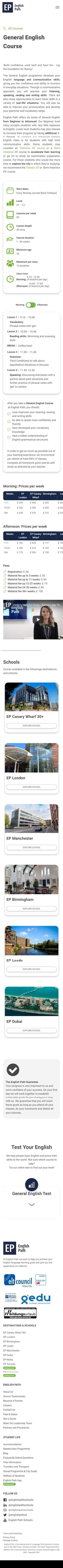 English Path - Mobile Language Course